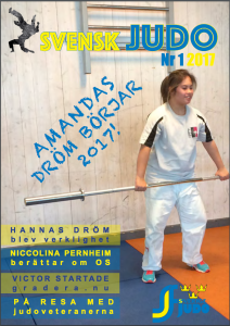 Tidningen Svensk judo nr 1